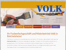 Tablet Screenshot of maler-volk.de